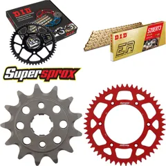 Kettensatz Alu rot HM CRF230 Easy 04-06 13-50-110 DID520ERT2(G&G) Clip