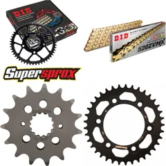 Kettensatz Alu schwarz für: DUCATI 851 SP 91-91/900 FE 98 15-37-098 DID520ZVM-X(G&G) Endlos