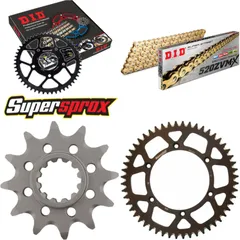 Chain Kit - ALU - black for: HUSQVARNA TC610 92-97 12-52-120 DID520ZVM-X(G&G) endless