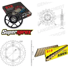 Kettensatz Alu für: HUSABERG FE400 /S /E 96-99 15-48-120 DID520VX3(G&B) Niet