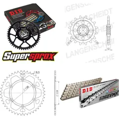 Chain Kit - ALU - for: HUSABERG FE400 /S /E 96-99 15-48-120 DID520ZVM-X(S&S) rivet
