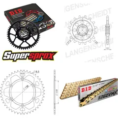 Chain Kit - ALU - for: HUSABERG FE400 /S /E 96-99 15-48-120 DID520ZVM-X(G&G) rivet