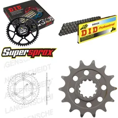 Kettensatz Alu für: HUSABERG TE 501 95-99 14-48-120 DID520 Clip