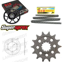Kettensatz Alu für: HUSABERG TE 501 95-99 14-48-120 DID520NZ Clip