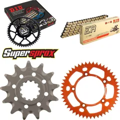 Chain Kit - ALU - orange for: KTM SX60 98-99/SX65 00-01 13-48-112 DID420NZ3(G&B) Clip