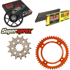 Chain Kit - ALU - orange for: KTM SX85 17``/14`` 03-17 14-46-120 DID428HD Clip