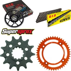 Chain Kit - ALU - orange for: KTM SX85 17``/14`` 18- 13-46-120 DID428VX endless