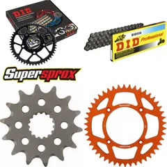 Chain Kit - ALU - orange for: KTM Freeride 13-16 14-46-110 DID520 Clip