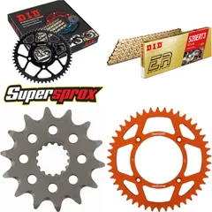Chain Kit - ALU - orange for: KTM Freeride 13-16 14-46-110 DID520ERT2(G&G) Clip