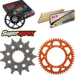 Chain Kit - ALU - orange for: KTM SX250 03-03/SX250 2T 04-15 13-48-114 DID520ZVM-X(G&G) endless