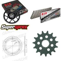 Kettensatz Alu für: KTM EXC600 LC4 90-92 15-50-114 DID520ZVM-X Niet