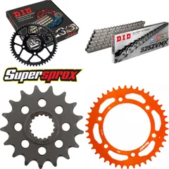 Chain Kit - ALU - orange for: KTM Adventure 950 LC8 03-05/Ad 17-42-118 DID525ZVM-X endless
