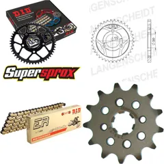 Kettensatz Alu für: HONDA NS1 NSR75 Import - 13-38-126 DID420NZ3(G&B) Clip