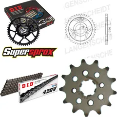Kettensatz Alu für: HONDA NS1 NSR75 Import - 13-38-126 DID420V Clip