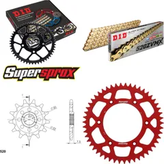 Chain Kit - ALU - red for: HONDA CRF230 F 04-08 13-50-114 DID520ZVM-X(G&G) endless