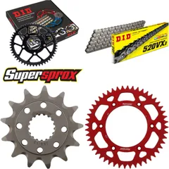 Chain Kit - ALU - red for: HONDA CRF450 R 04-08 13-48-114 DID520VX3 endless