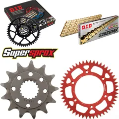 Chain Kit - ALU - red for: HONDA CRF450R 17-18 13-49-116 DID520ZVM-X(G&G) endless