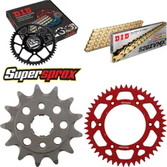 Kettensatz Alu rot für: HONDA XR250 R 90-95 13-48-108 DID520ZVM-X(G&G) Endlos