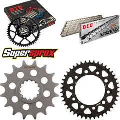 Chain Kit - ALU - black for: HONDA CBR900 R Fireblade 96-99 16-42-108 DID525ZVM-X(S&S) rivet