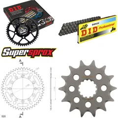 Chain Kit - ALU - blue for: YAMAHA YZ426 F 00-02 14-48-114 DID520 Clip