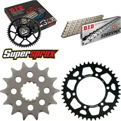 Kettensatz Alu schwarz für: YAMAHA YZF R3 350 14- 14-43-112 DID520ZVM-X(S&S) Endlos