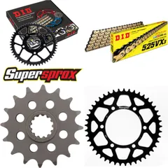 Kettensatz Alu schwarz für: YAMAHA YZF600 R6 06-06 16-45-116 DID525VX3(G&B) Niet