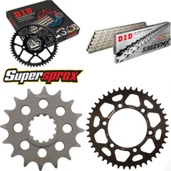 Chain Kit - ALU - black for: YAMAHA FZS1000 Fazer 01-05 16-44-116 DID530ZVM-X(S&S) rivet