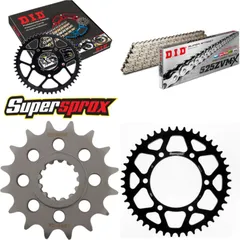 Chain Kit - ALU - black for: YAMAHA MT-09 /ABS 13-15/MT-09 16-45-110 DID525ZVM-X(S&S) rivet