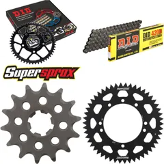Chain Kit - ALU - black for: KAWASAKI KX85 17``/14`` 01-16 14-50-120 DID420D Clip