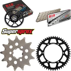 Chain Kit - ALU - black for: KAWASAKI KX125 96-97 13-50-112 DID520ZVM-X(S&S) endless
