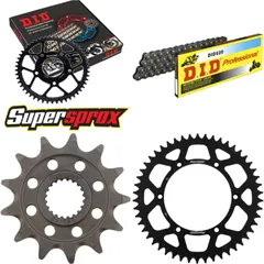 Chain Kit - ALU - black for: KAWASAKI KX250 F 11-15 13-50-114 DID520 Clip