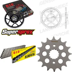 Kettensatz Alu für: KAWASAKI Z500 B 79-83 16-40-100 DID530VX3 Endlos