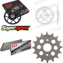 Kettensatz Alu für: KAWASAKI Z500 B 79-83 16-40-100 DID530ZVM-X Endlos