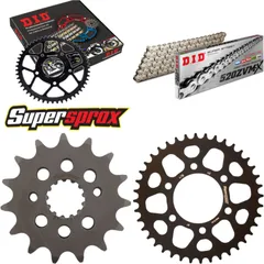 Chain Kit - ALU - black for: KAWASAKI ZX-6R /RR 636 03-04 15-40-108 DID520ZVM-X(S&S) rivet