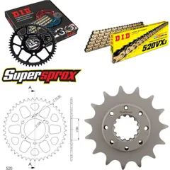 Kettensatz Alu schwarz für: KAWASAKI Z800 /ABS 13-15 15-45-114 DID520VX3(G&B) Endlos