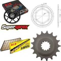 Kettensatz Alu für: KAWASAKI GPZ900 R 90-96 17-48-112 DID530VX3(G&B) Endlos