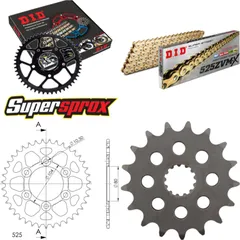 Chain Kit - ALU - black for: KAWASAKI ZX-10R 1000 11-15/ZX 17-39-112 DID525ZVM-X(G&G) rivet