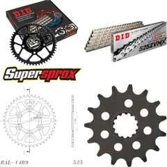 Chain Kit - ALU - black for: KAWASAKI Z1000 SX /ABS 11-15 15-41-112 DID525ZVM-X(S&S) endless