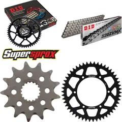 Kettensatz Alu schwarz für: SUZUKI RM-Z 450 08-12 13-50-114 DID520ZVM-X Endlos