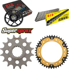 Chain Kit Stealth gold for: BMW F800 GS /ABS 07-08 16-42-116 DID525VX3 endless