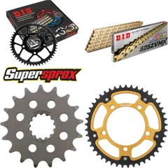 Chain Kit Stealth gold for: BMW S1000 RR 12-14/S1000 XR 17-45-118 DID525ZVM-X(G&G) rivet