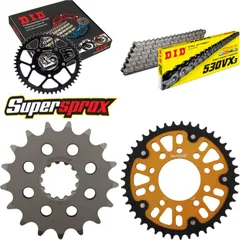 Chain Kit Stealth gold for: TRIUMPH Adventurer 900 96-01 17-43-114 DID530VX3 rivet