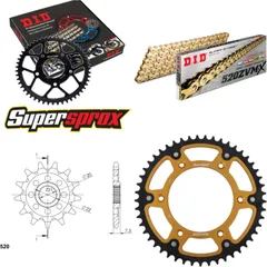 Chain Kit Stealth gold for: HONDA CRF250 R 10-13 13-49-116 DID520ZVM-X(G&G) rivet