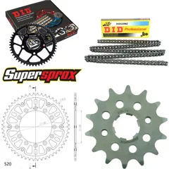 Chain Kit Stealth gold for: HONDA CL250 SC 82-83 14-51-106 DID520NZ Clip
