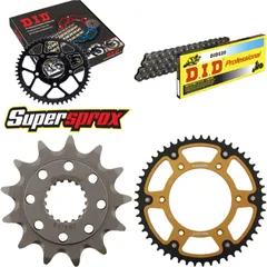 Chain Kit Stealth gold for: HONDA CRF450 X 05-15 13-51-120 DID520 Clip
