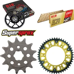Chain Kit Stealth gold for: HONDA XR250 R 88-89 13-48-108 DID520ERT2(G&G) Clip