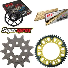 Chain Kit Stealth gold for: HONDA XR250 R 88-89 13-48-108 DID520ZVM-X(G&G) endless