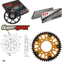 Chain Kit Stealth gold for: HONDA VF500 F/F2 Interceptor 15-43-108 DID530ZVM-X rivet