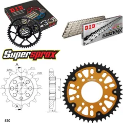 Chain Kit Stealth gold for: HONDA VF500 F/F2 Interceptor 15-43-108 DID530ZVM-X(S&S) endless