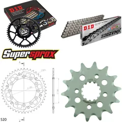 Chain Kit Stealth gold for: HONDA XR600 R [DE] 91-00 14-45-110 DID520ZVM-X rivet